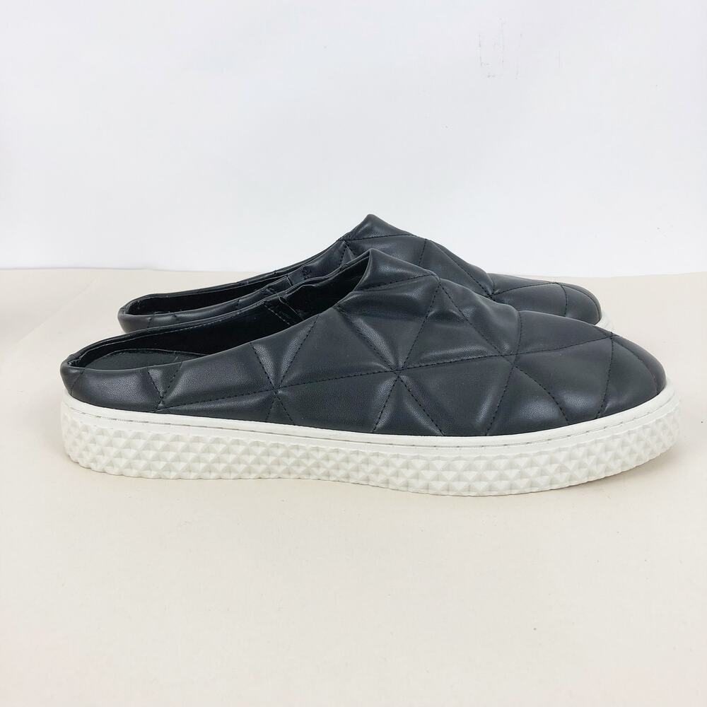 Aerosoles Womens Ella Slip-On Sneakers Size 10 Black Round Toe Flat Shoes